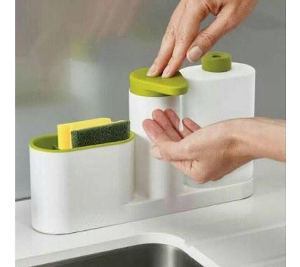 3 piece Sink Tidy Set plus Dispenser