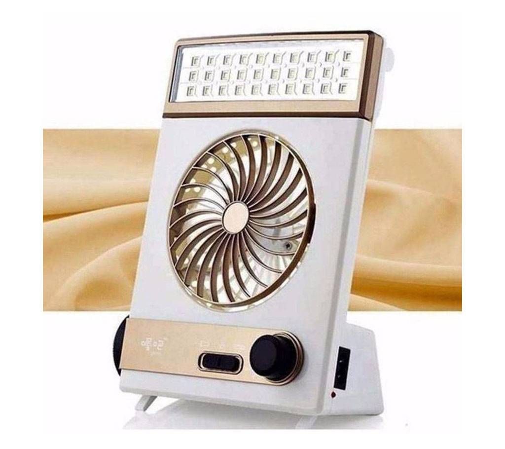 3 in 1 rechargeable fan & light 