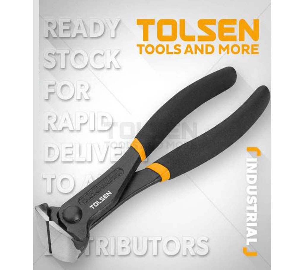 Tolsen End Cutting Pincer 6" Dipped Handle 10043