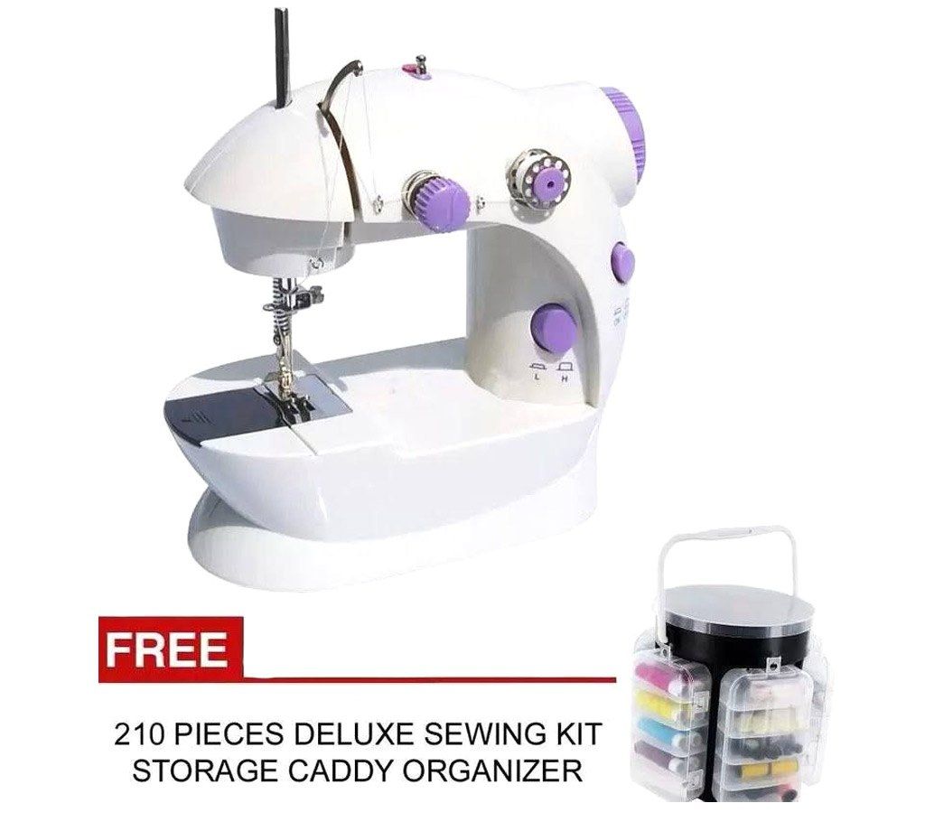 Sewing Machine+ 210 piece sewing kits 