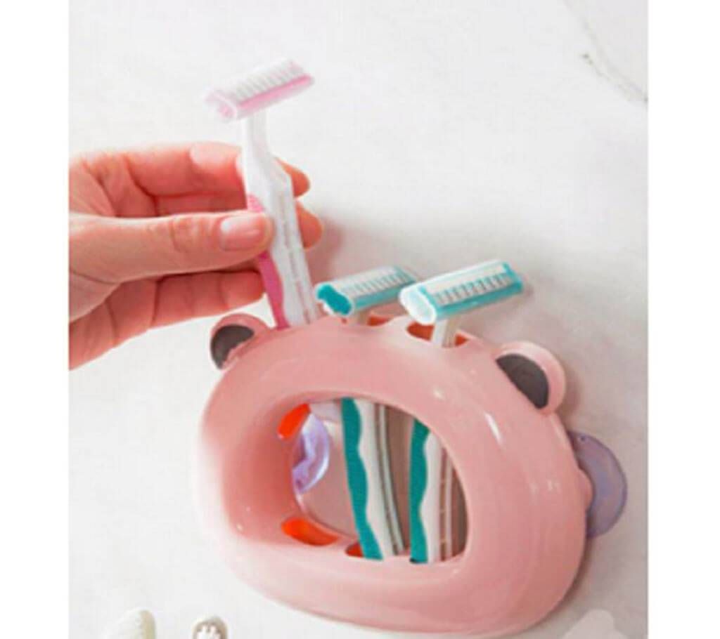 Toothbrush and toothpaste holder 