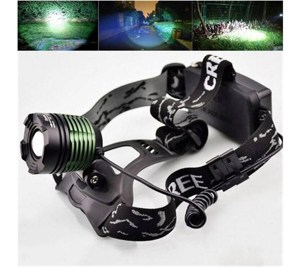 Rechargeable Zooming Head Light
