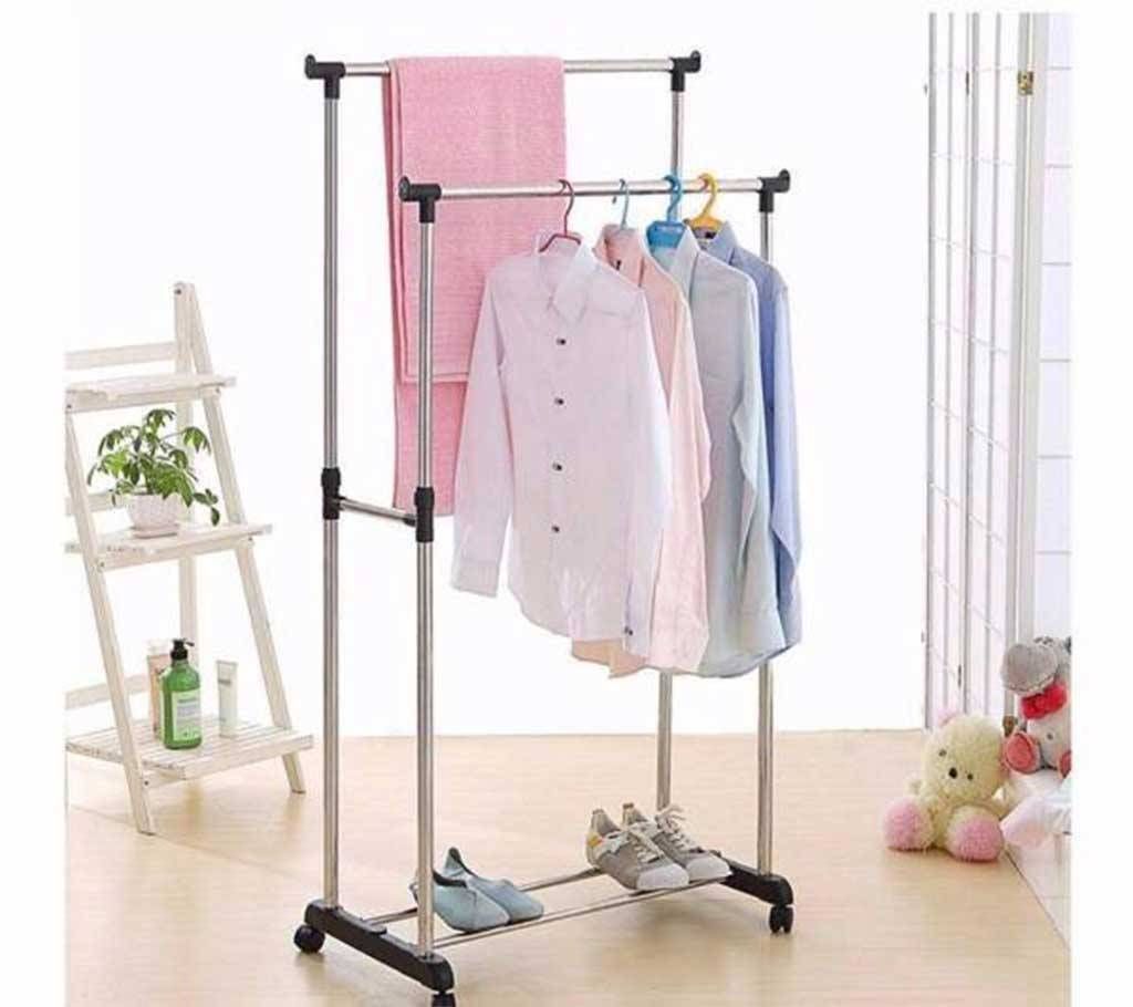 2 Layer Cloth Hanging Stand
