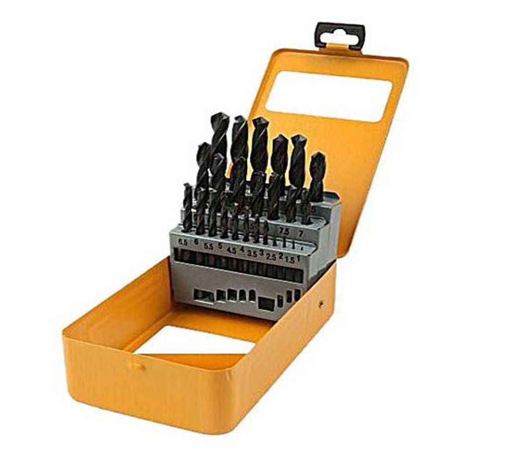 Tolsen HSS Twist Drill Bits Set - 25 Pcs
