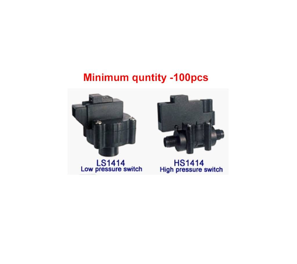 High-Pressure and Low-Pressure switch for Drinking Water Purifier System