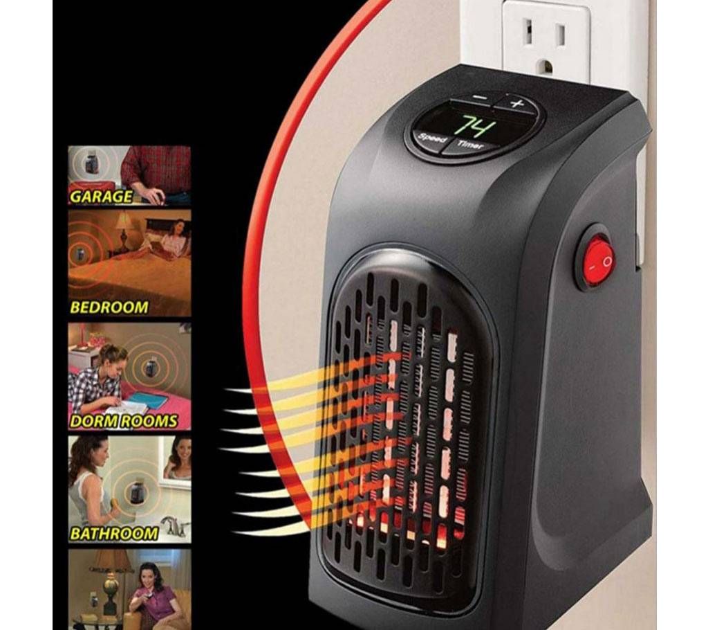 PLUG IN PORTABLE MINI ELECTRIC AIR HEATER
