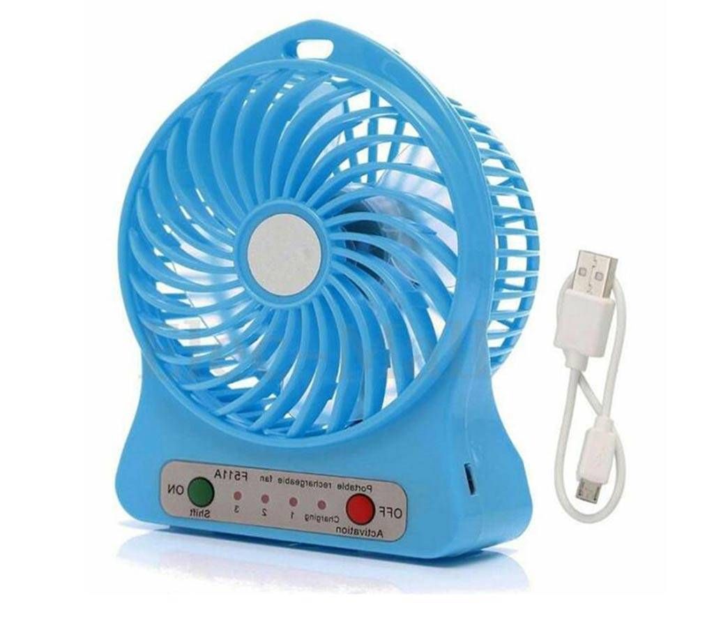 Rechargeable Mini USB Fan & Power Bank