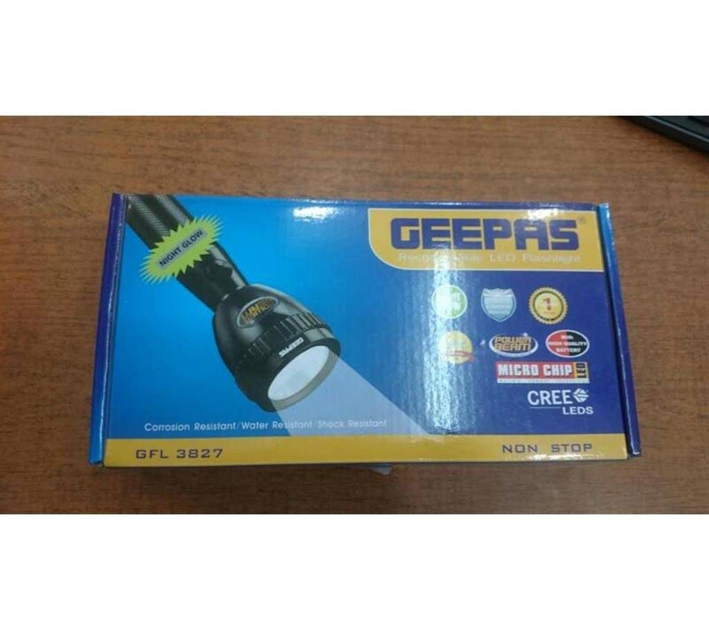 Geepas Rechargeable flashlight/Torchlight