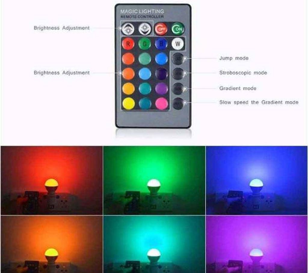 16 Colour LED Remote Lamp (5 Watt)