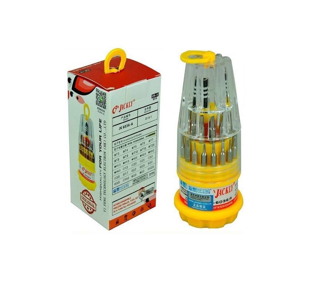 Jackly Jk-6036 31 in 1 iskuru draibar set
