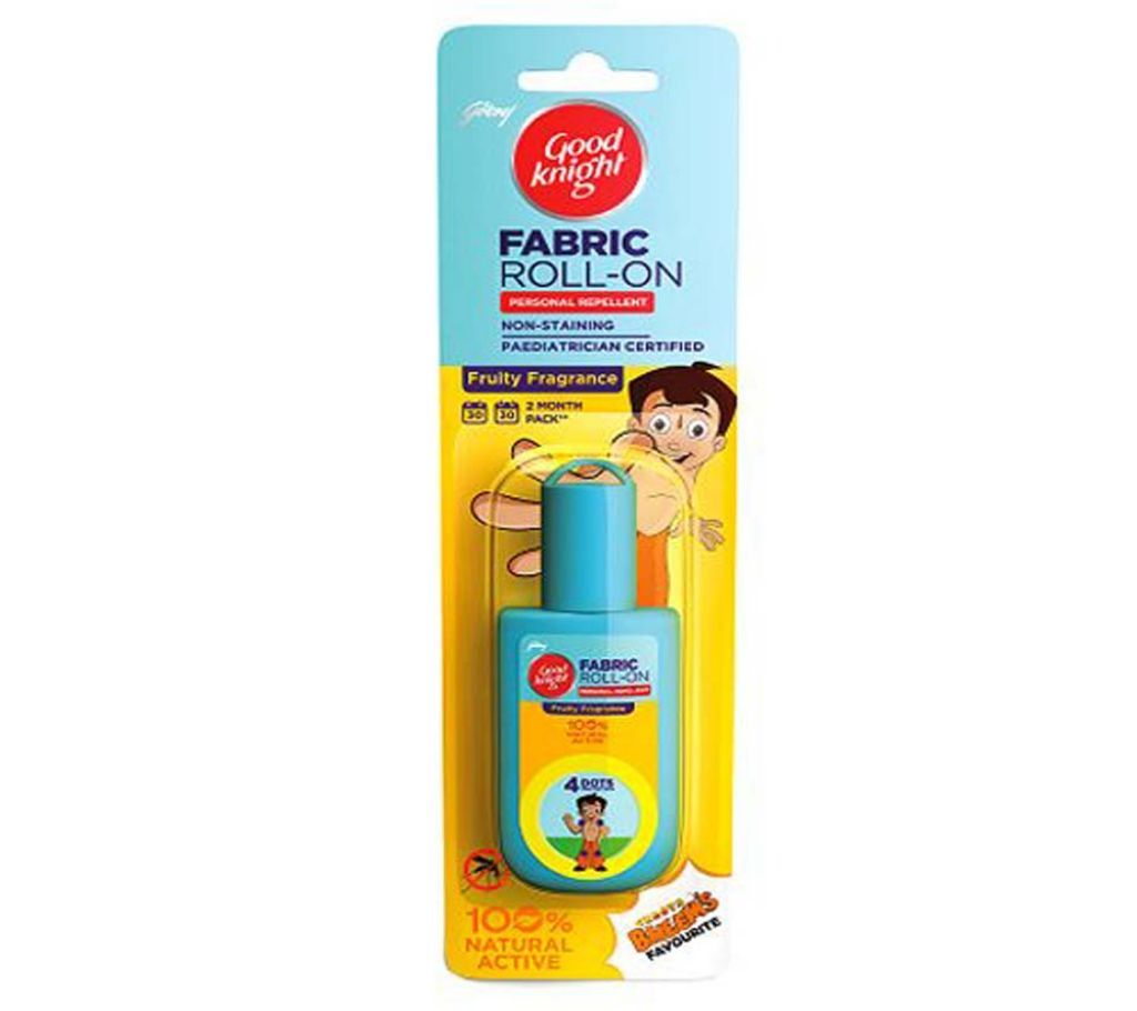 Good Night Fabric Roll On for Mosquitoes Away 8ml (India).