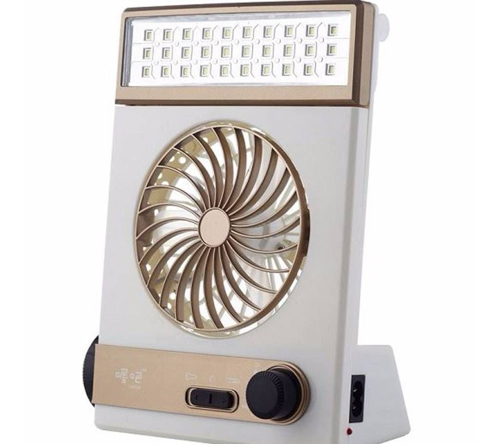 3 in 1reachargeable light and fan