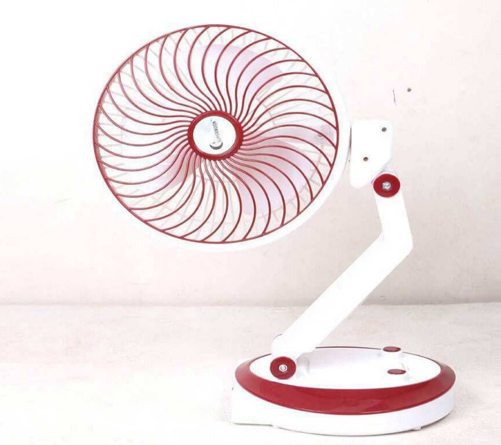 Supermoon Rechargeable mini Fan With Light