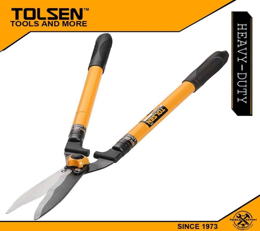 TOLSEN Garden Hedge Shear Adjustable Telescopic (26"-36") PVC Grip 31024
