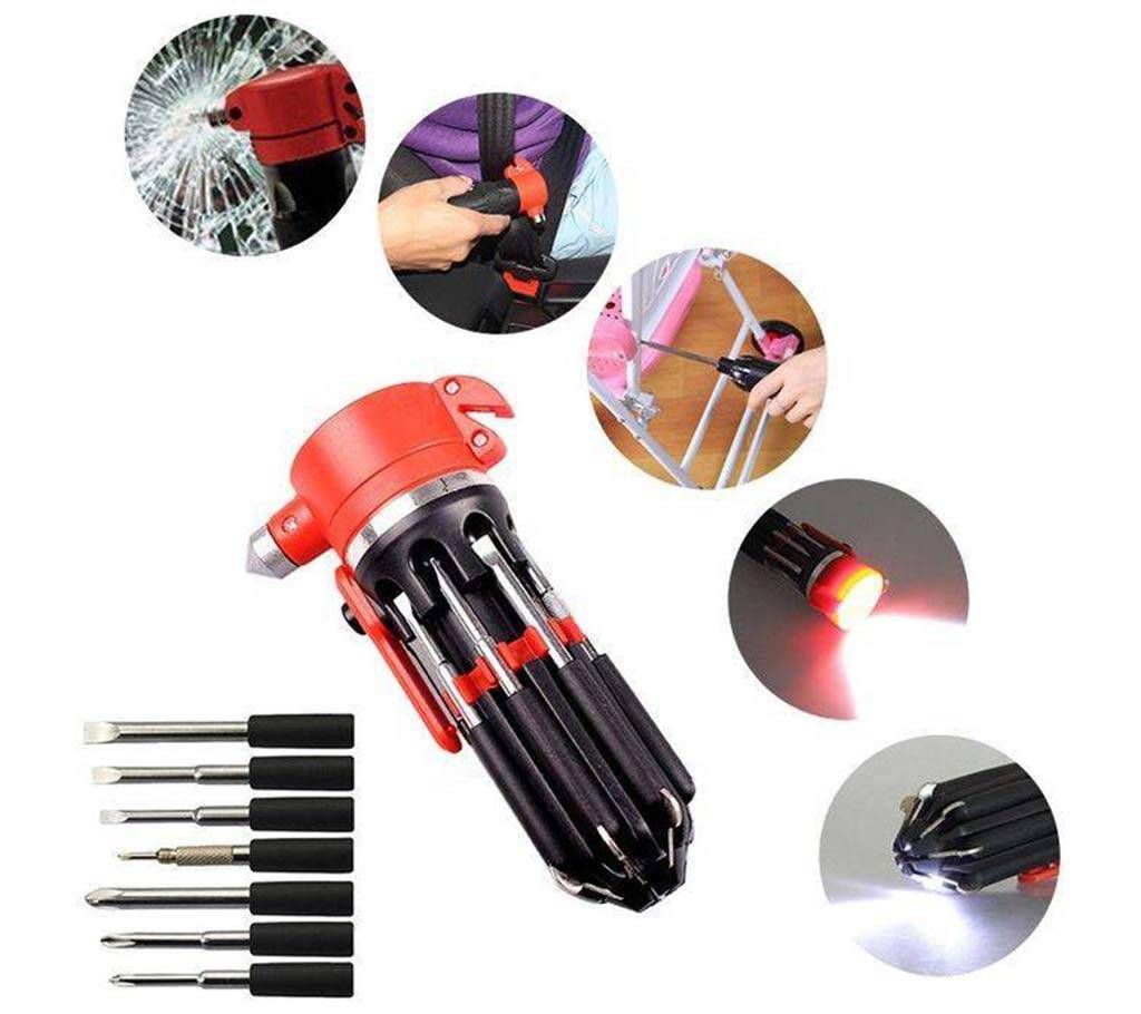 Multi-functional LED Torch Screwdriver Set