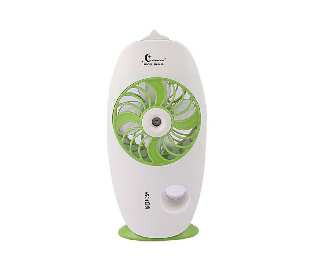 SUPERMOON Humidifier Rechargeable Cooler Mini Fan
