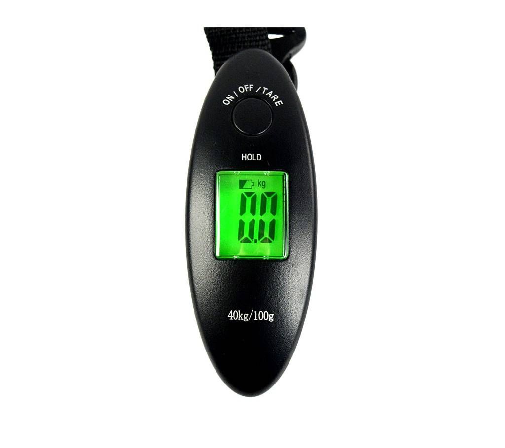 New Hot 40kg x 100g Mini Digital Scale for Fishing Luggage Travel Weighting Steelyard LCD Hanging Electronic Strap Scale