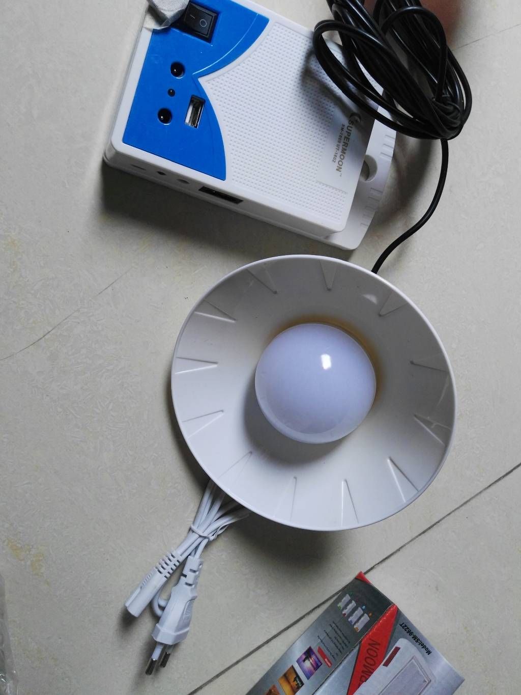 Mini IPS With Solar Power