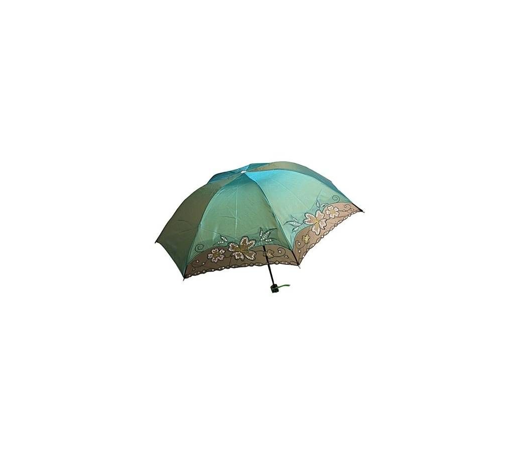 Light Green Polyester Umbrella