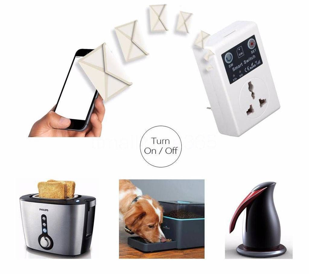 cellphone remote control power gsm switch