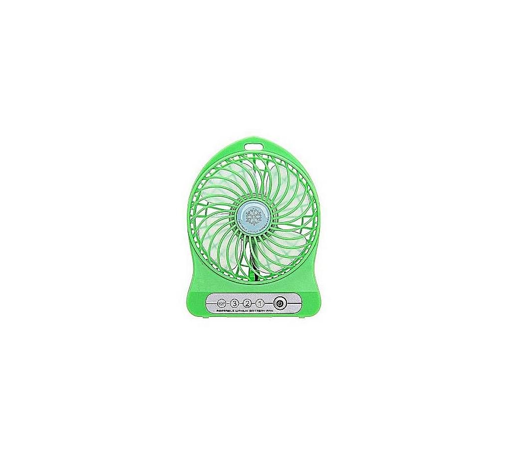 Mini Portable Desktop Fan - Green