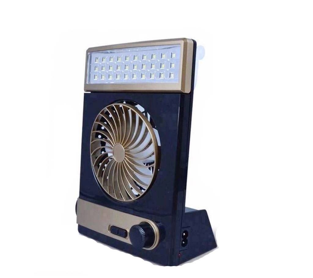 Multifunction Solar Rechargeable Fan 4 IN 1