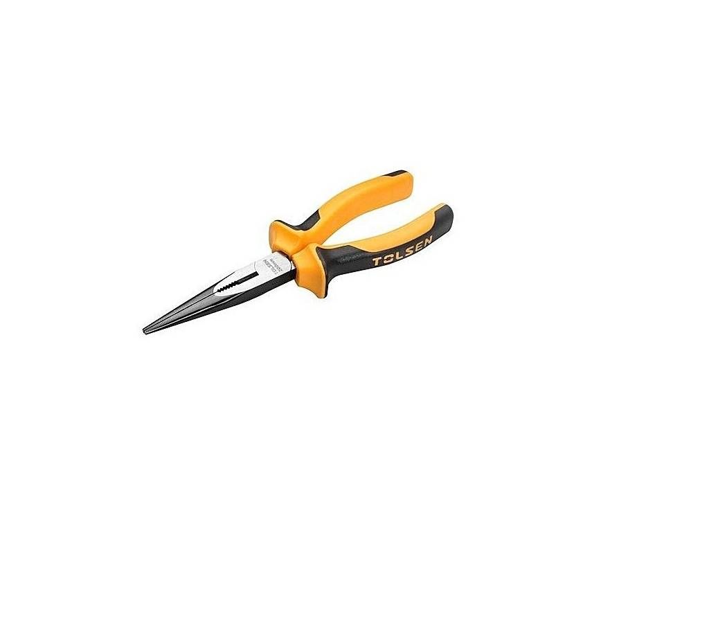 Tolsen Long Nose Pliers - 6" - Black and Yellow