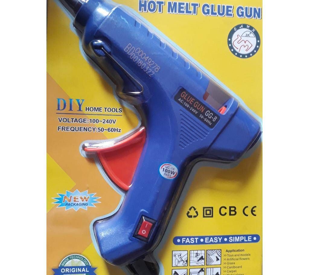 HOT MELT GLUE GUN (BIG) free 2 sticks