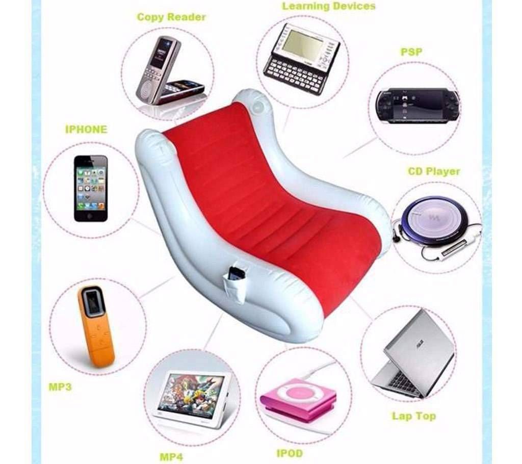 Inflatable music sofa 