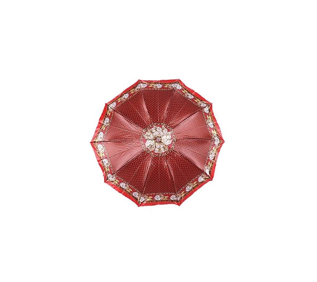 Red Polyester Umbrella