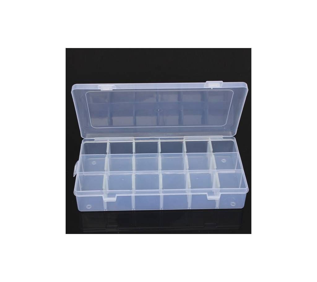 15 Compartment Plastic Box Storage Assortment-2011
