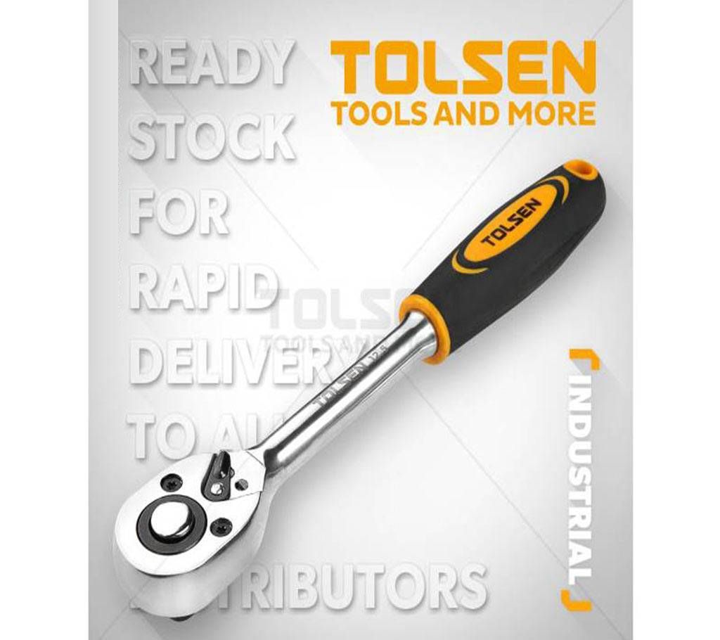 Tolsen  Reversible Socket Ratchet Wrench 1/4 Inch