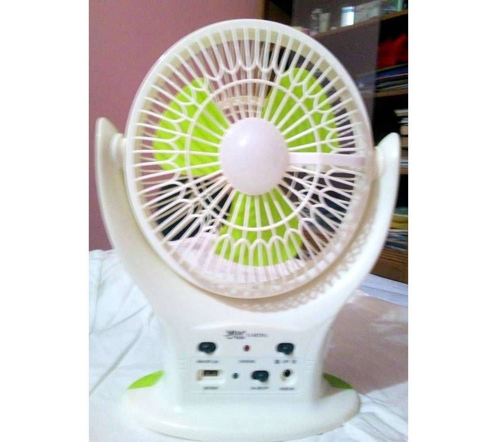 YAJIA Multifunctional Rechargeable Fan with Light