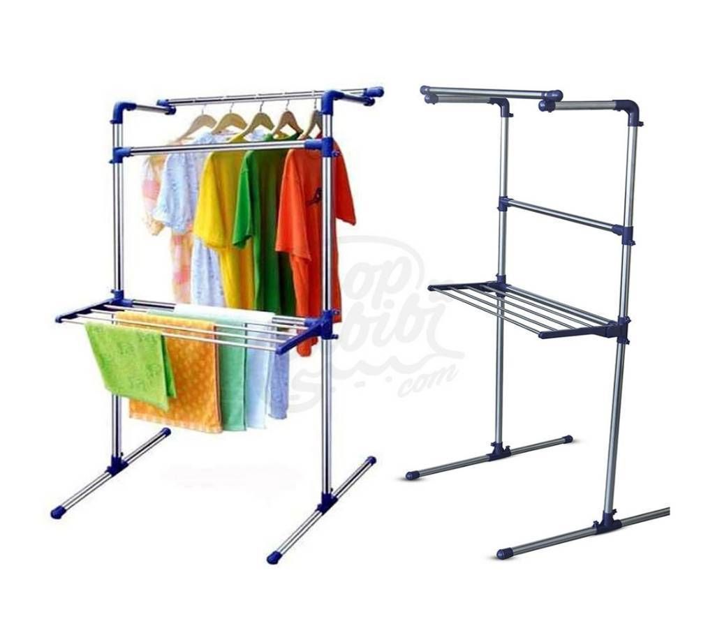 Multi function stainless steel cloth hold rack
