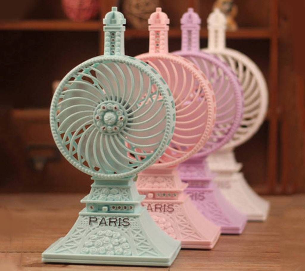 Paris Portable USB Mini Fan - 1 pcs