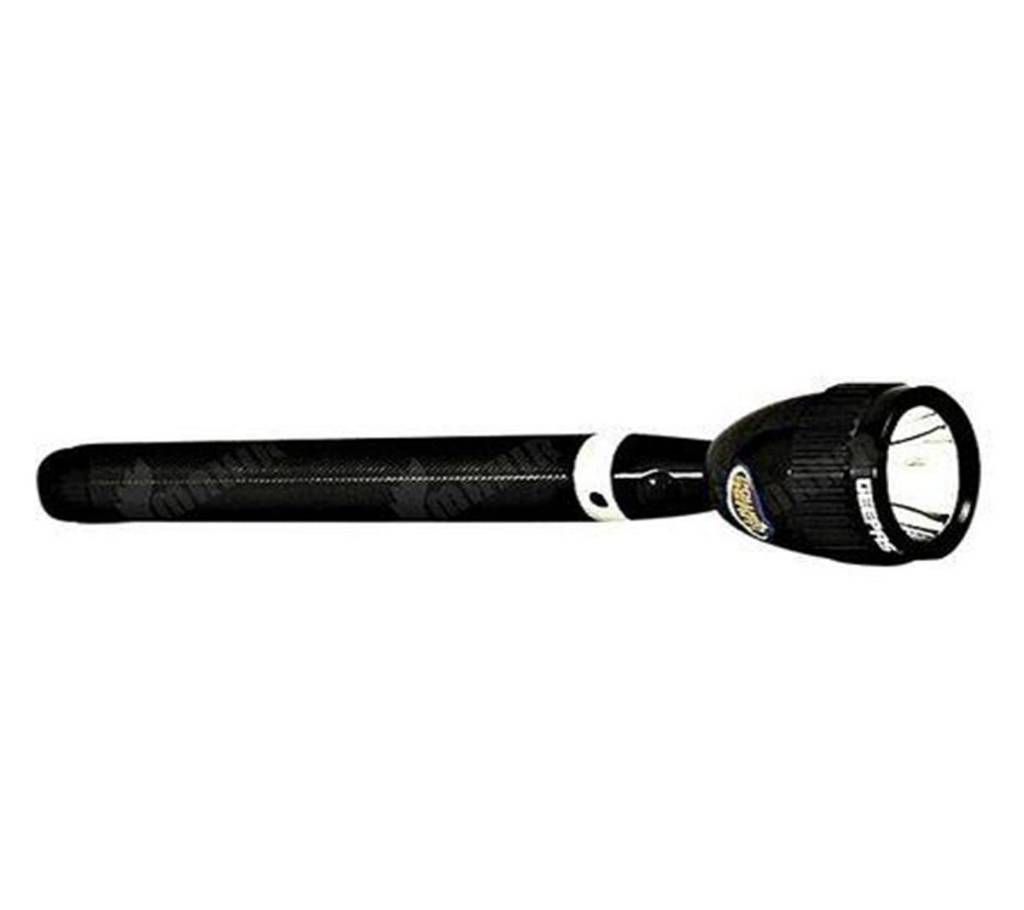 Geepas 3869 Rechargeable Flashlight 5 Battery Torch Light - 2200 Meters