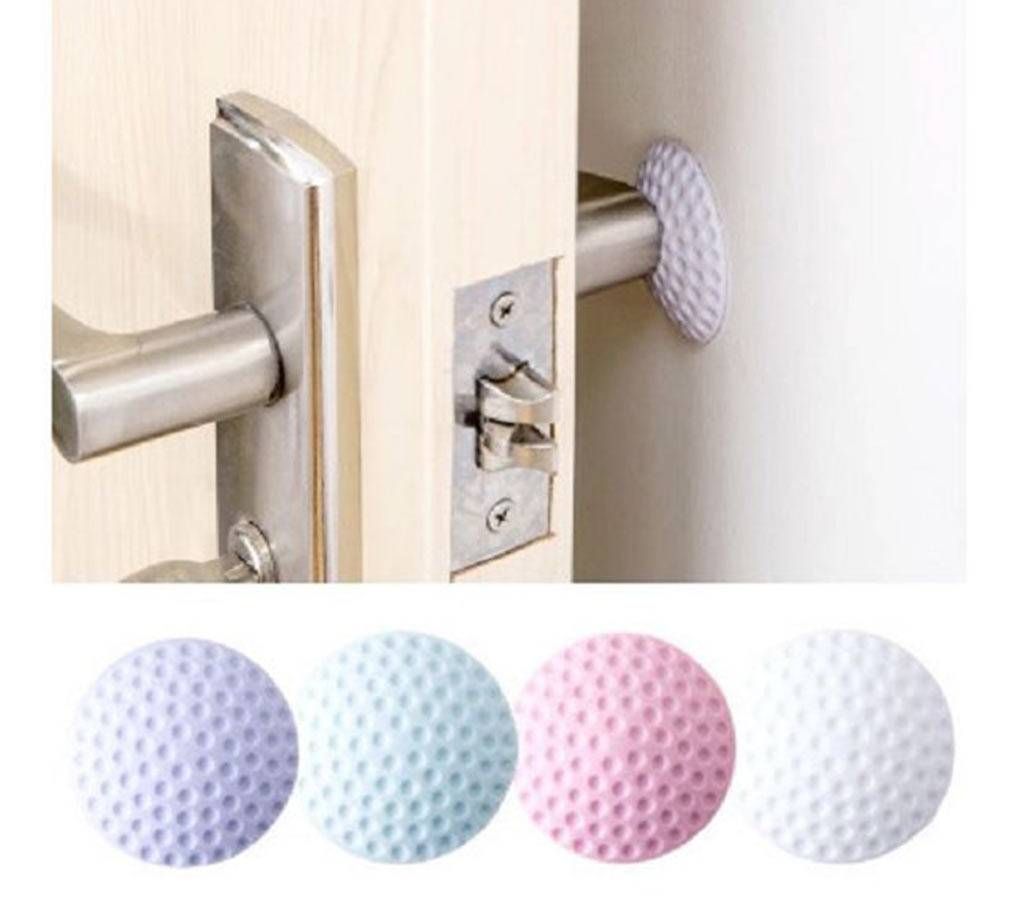 Furniture Crash Pad Door Doorknob Back Wall Protector (3 Pcs)