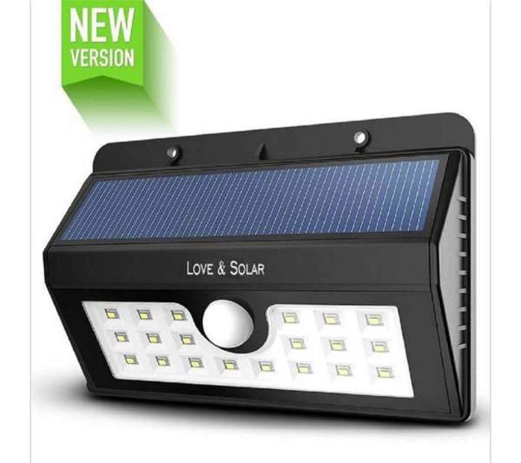 Motion Activated Solar Power Wall Light