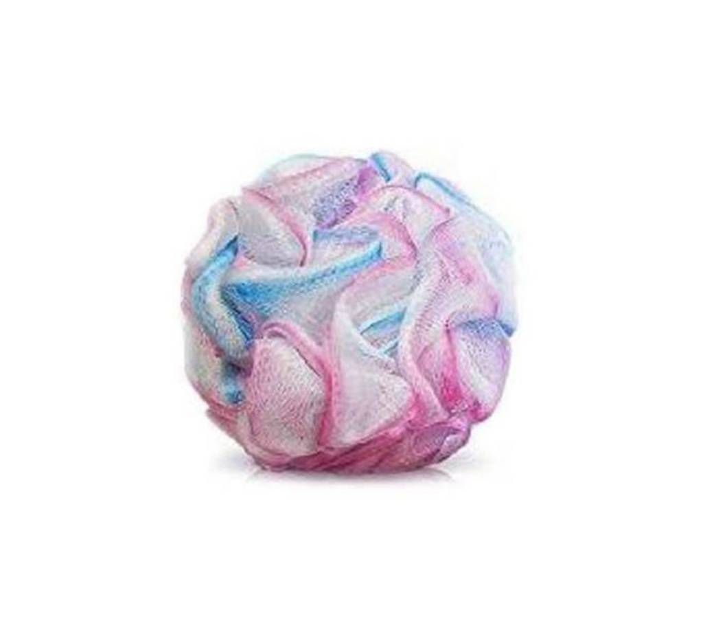 Loofah Flower Bath Shower Wash Sponge - Crimson