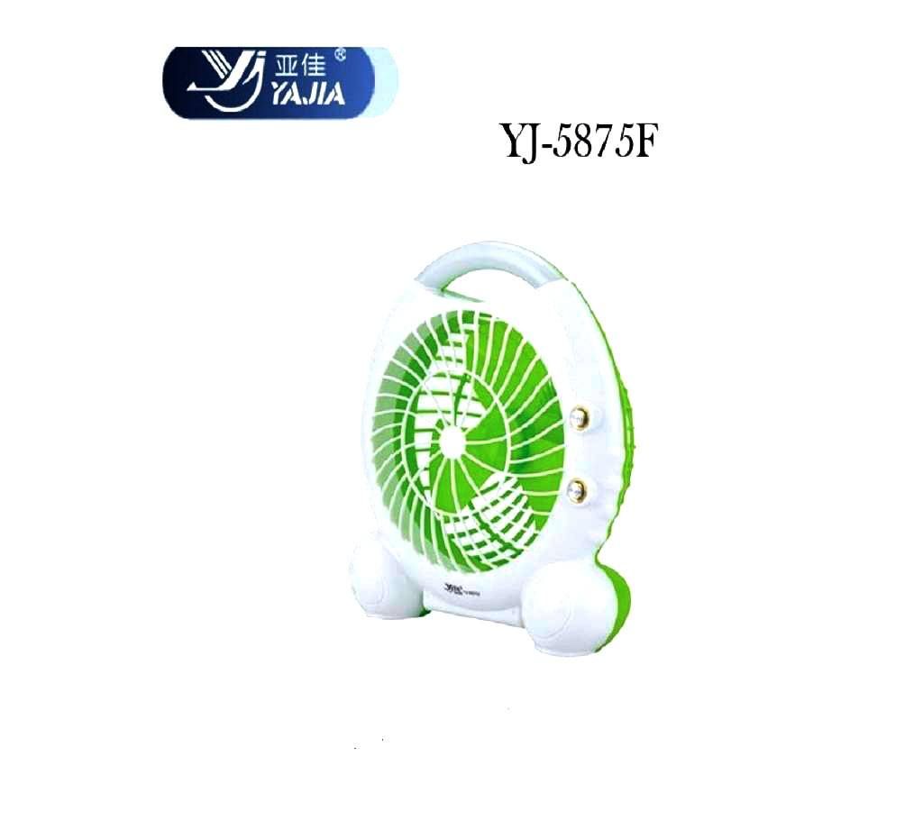 LED Mini Rechargeable Charger Light With Fan