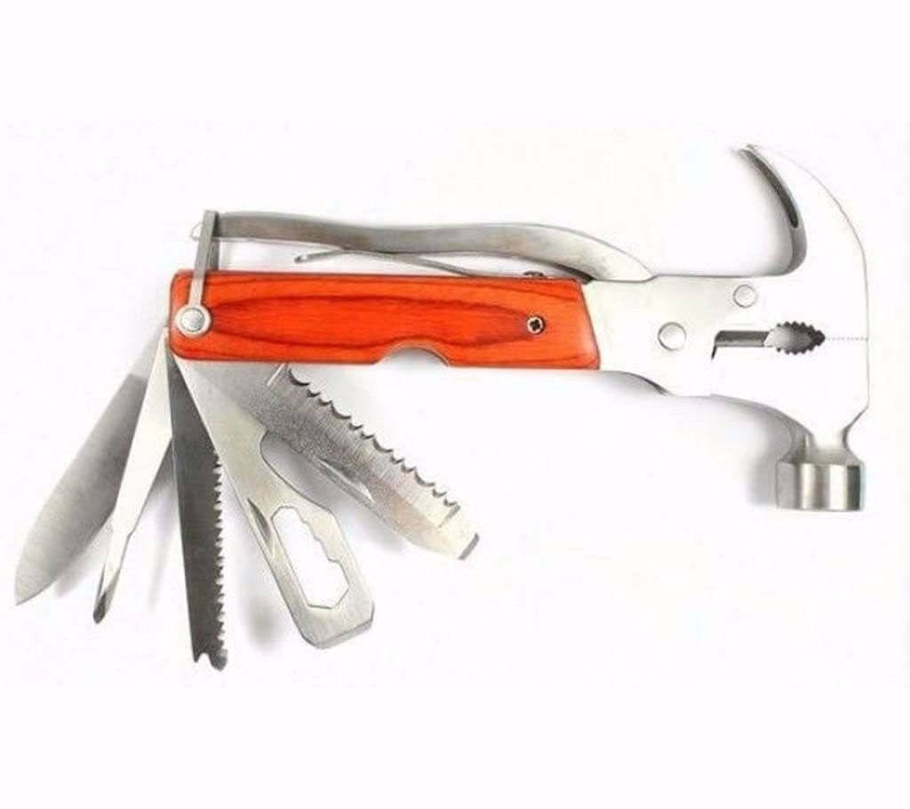 Multi function hammer 9 in 1 travel kit 