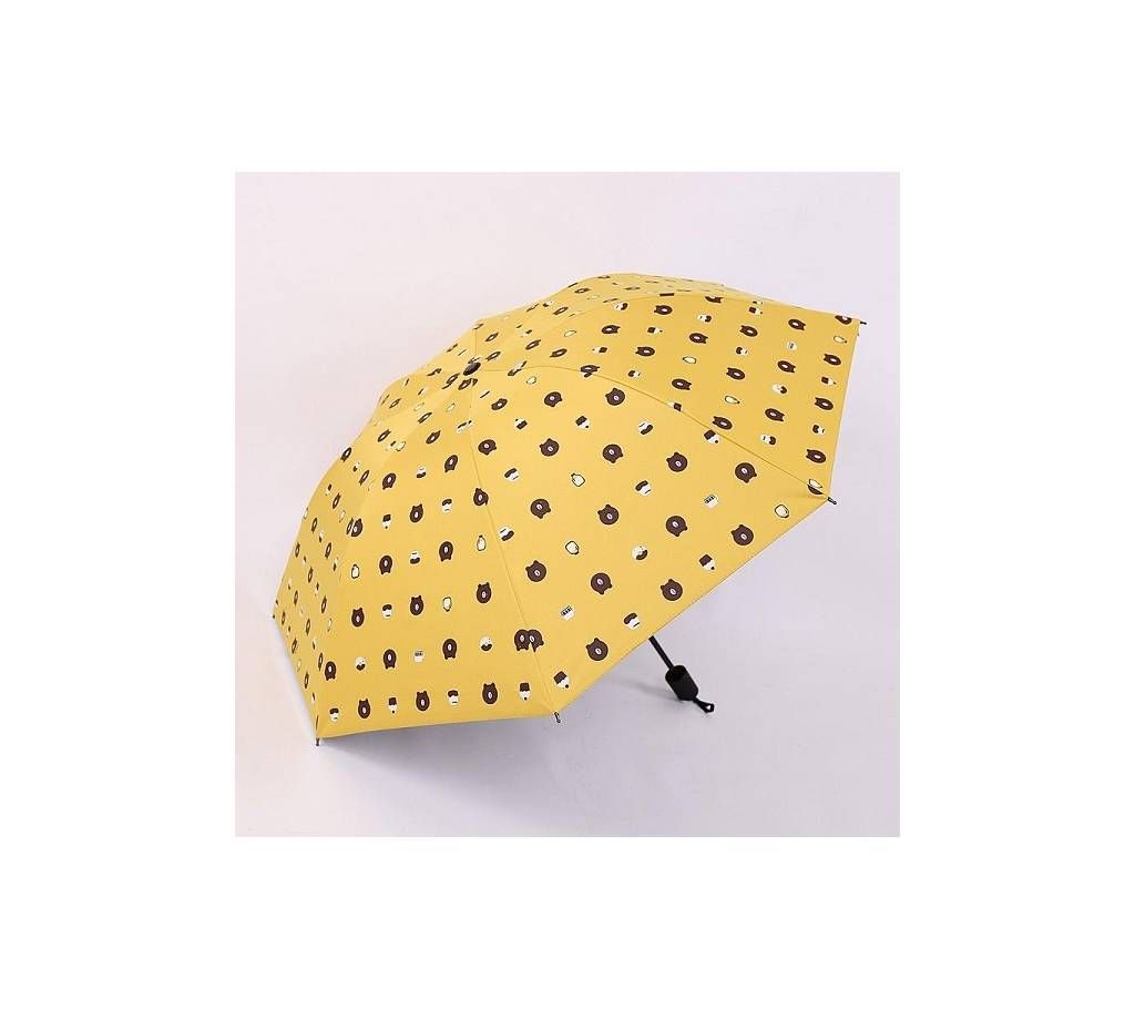 Cute Mini Fashion 3 Fold Flower Umbrella,Umbrella