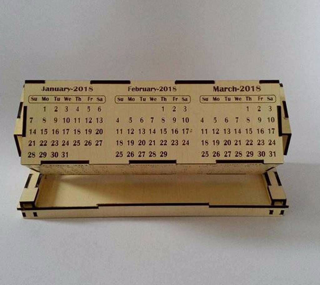Melamine Board Table calendar