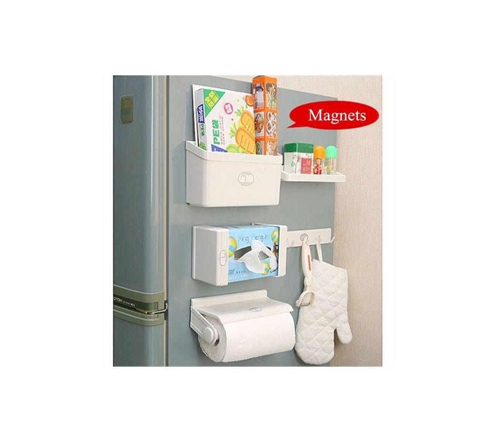 5 IN 1 MAGNETIC REFRIGERATOR SHELF