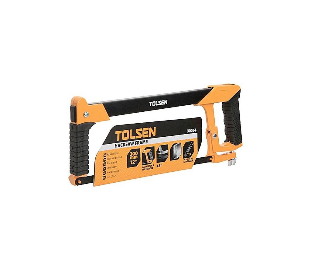 Tolsen Hacksaw Frame - Black and Yellow