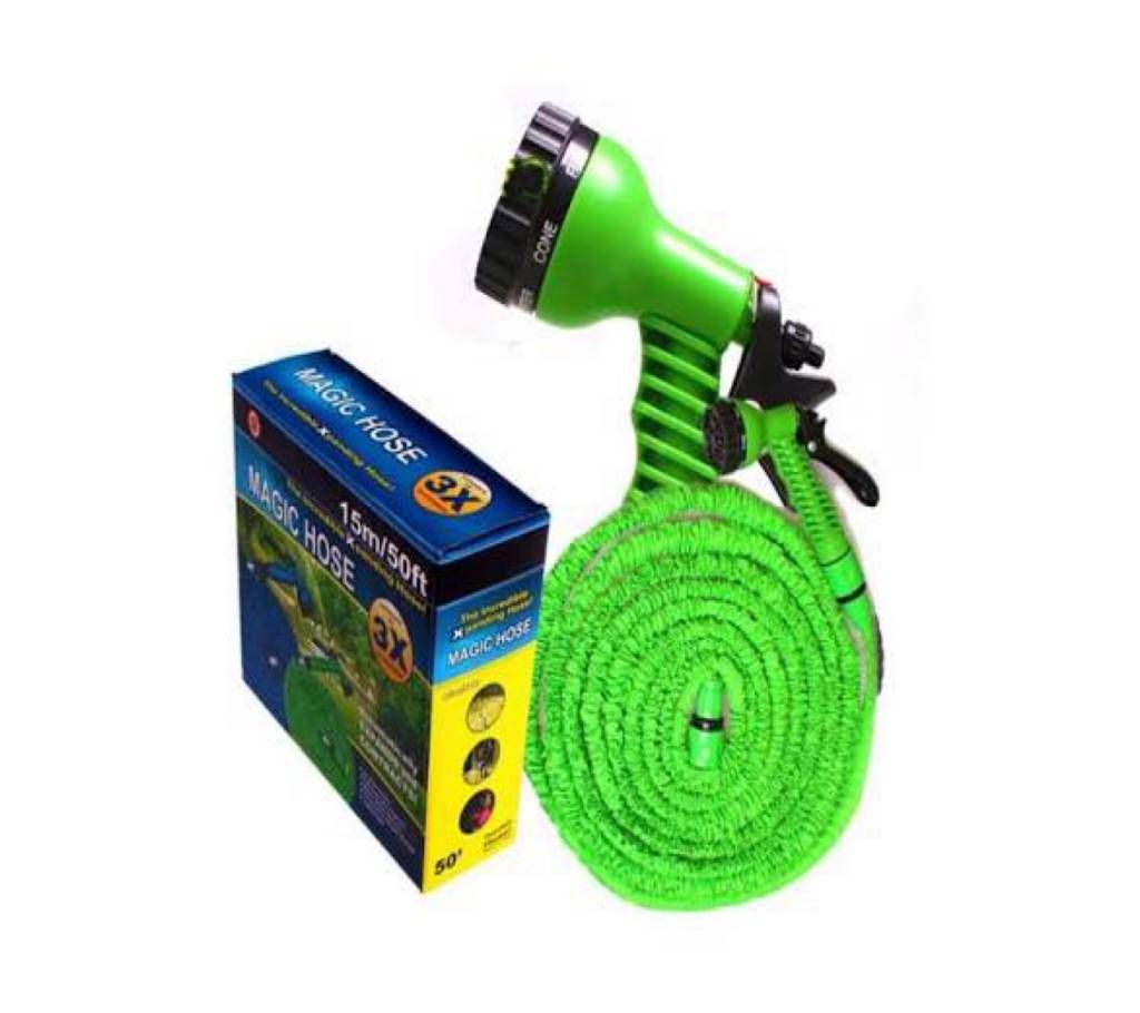 Magic Hose Pipe 50ft. With Double Connector