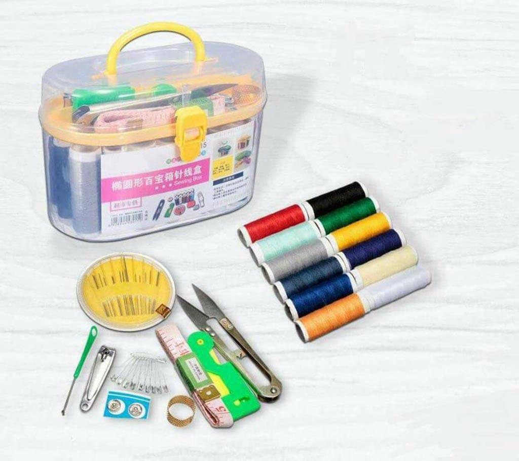Sewing accessories kit box-multi color 