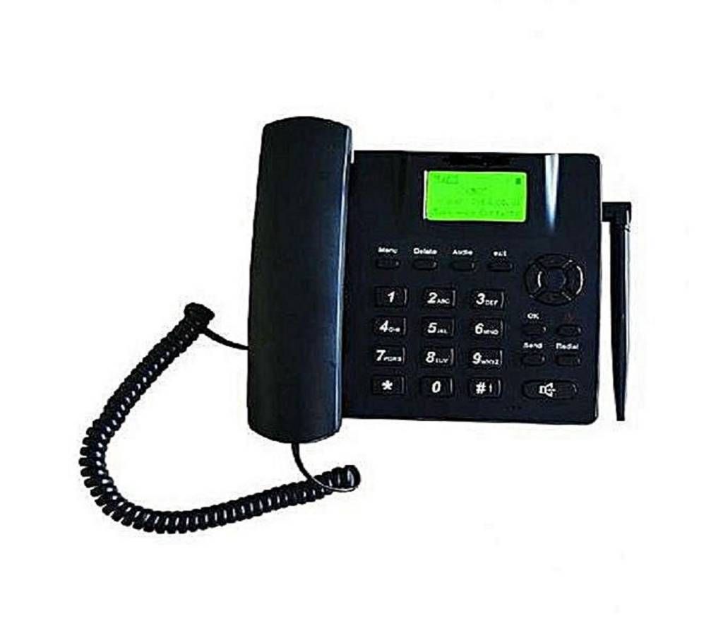Dual Sim Land Phone - Black