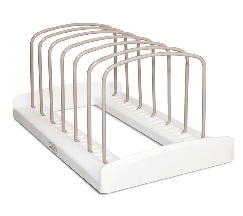 Adjustable Bakeware Rack - White