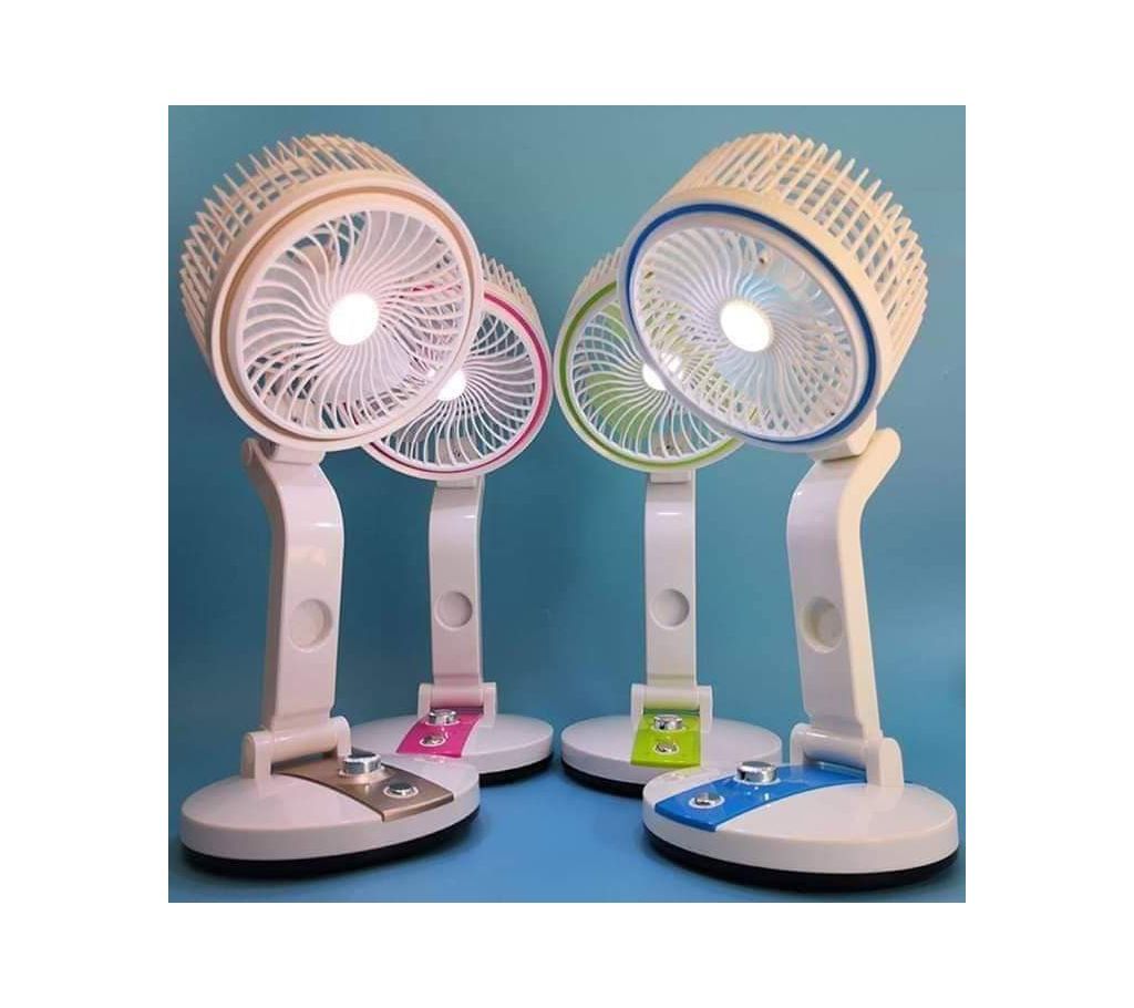 Rechargeable led light & fan (1 PCs)